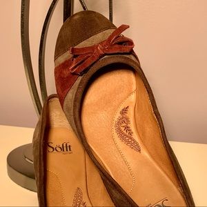NWOB Sofft Suede Ballet Flats